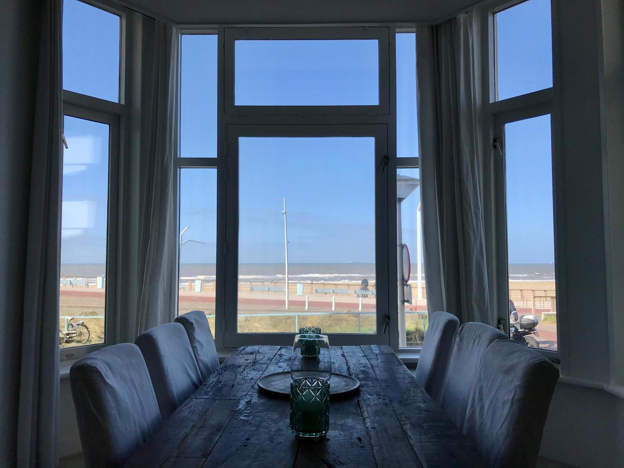 Ferienwohnung Sea view Scheveningen Den Haag Exterior foto
